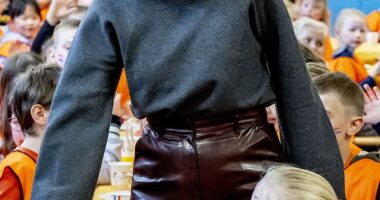 Queen Maxima of the Netherlands attended the King's Games in Hoofddorp today