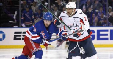 Rangers Rookie After Crotch Hit on Tom Wilson: 'It's Pretty Cool'