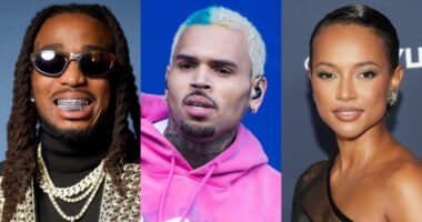 Rapper Quavo fires back at Chris Brown, says