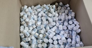 Raptor Squad officers found more than 700 kilogams worth of Alprazolam when they descended on a storage unit in Auburn