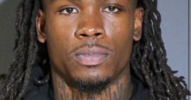 Rashee Rice's mugshot has been released after handing himself in on Thursday