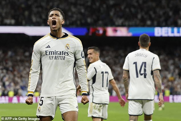 Real Madrid 3-2 Barcelona: Jude Bellingham nets winner in injury time as Los Blancos extend lead at the top of LaLiga to 11 points in El Clasico