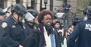 Isra Hirsi, the daughter of left-wing Congresswoman Ilhan Omar , says she's has nowhere to live or eat after being suspended for participating in anti-Israel protests at Columbia University