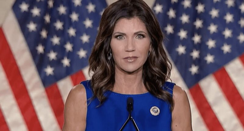 Republican Governor Kristi Noem Gets BANNED From Several Areas In Her Own State