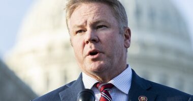 Republican Rep. Warren Davidson has a warning for Speaker Mike Johnson : put a sprawling national security package on the House floor, and you'll endanger your job