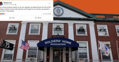 Residents Slam 'Disgusting' Plan to House Migrants at Historic Veterans Home.