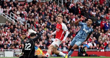 Ollie Watkins' exquisite lob over David Raya in Aston Villa's 2-0 win over Arsenal at the Emirates took his tally in the league to 19
