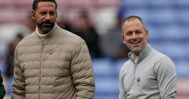Rio Ferdinand jokes Roy Keane's 'far-fetched' claim that Erling Haaland is a 'League Two' player is because of the Man United legend's bitter feud with the Man City star's father