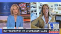 Rory Kennedy, the sister of independent presidential candidate Robert F. Kennedy Jr., said Monday that she fears former President Donald Trump being elected so much that she won't cast a ballot for her own brother