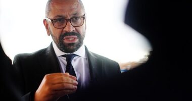 Rwanda removal flights will continue 'indefinitely' until migrants stop crossing the Channel by small boat, Home Secretary James Cleverly vowed while on a trip to Lampedusa, Italy