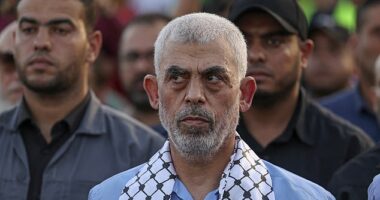 Head of the political wing of the Palestinian Hamas movement in the Gaza Strip Yahya Sinwar