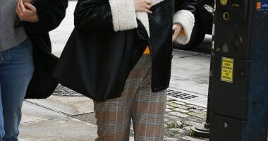 Selena Gomez has denied a bizarre internet rumor that she was having an affair with resident John F. Kennedy's grandson John Kennedy Schlossberg  - the star was seen filming the third season of Only Murders in the Building in NYC on Friday