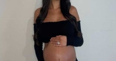 Saga Forsgren Elneborg (pictured), 20, was strangled to death with a lamp cord in her flat in the Swedish city of Örebro - allegedly by her boyfriend, Mohamedamin Abdirisek Ibrahim, local media report