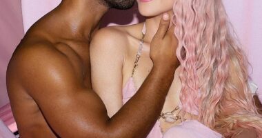 Shakira and Lucien Laviscount struck up a romance after meeting on the set of her music video for Punteria in February