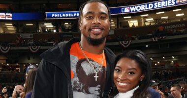 Simone Biles' Reaction To Critics Of Her Husband's Viral Comment
