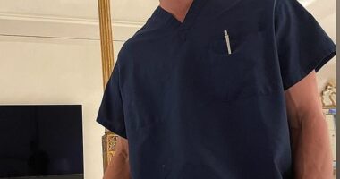 Sofia Vergara, 51, is on the mend following knee surgery and thanked boyfriend Dr. Justin Saliman for taking care of her after the procedure via a post in her Instagram Stories Saturday