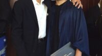Elias Giangrande, 28, (right) the son of a former HarperCollins boss, Gregory Giangrande, (left) and his pal were killed in a horror head-on crash returning from the notorious Full Moon Party in Thailand