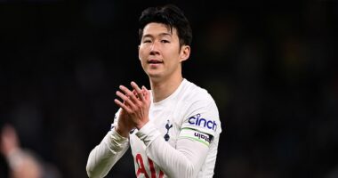 Son Heung-Min is embracing the pressure of replacing Harry Kane's yearly haul of goals