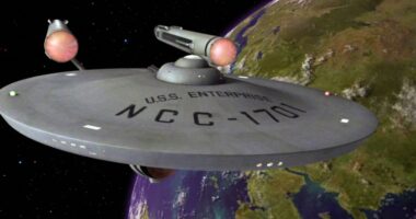 Starship Enterprise in Star Trek: The Original Series