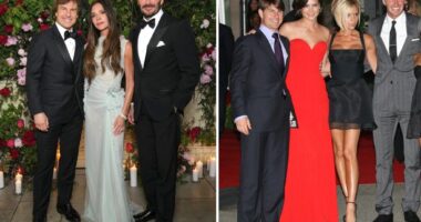 'Starstuck' David & Victoria Beckham displayed Tom Cruise pics
