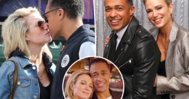 T.J. Holmes admits he gets 'really frustrated' when Amy Robach travels without him