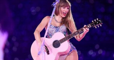 Taylor Swift has responded to some of the positive reviews on her latest album, The Tortured Poets Department; seen in 2023