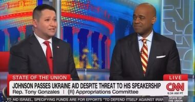 Republican Congressman Tony Gonzales (R-TX) called some of his GOP colleagues 'scumbags'