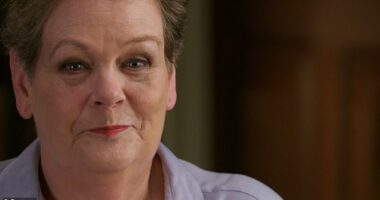 The Chase Australia star Anne 'The Governess' Hegerty (pictured) opened up on Monday about how her difficult childhood helped shape her into the legendary quizmaster she is