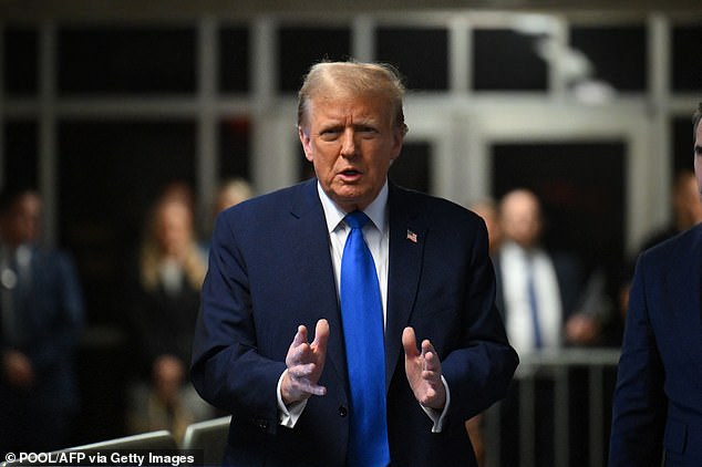 Former President Donald Trump and Florida Governor Ron DeSantis met for the first time in months on Sunday, with signs they make broker peace from a tough primary so Republicans can beat Joe Biden in November