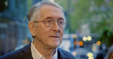 But last night's undoubted star was modest Duncan, 80 (pictured), a retired solicitor who had a love story with a poignant twist