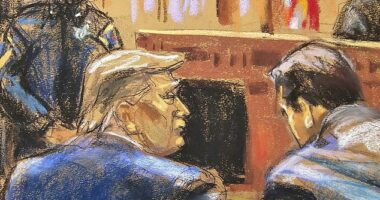 Former American President Donald Trump became the first former president to go on trial when a jury was sworn in on Monday afternoon in Manhattan criminal court