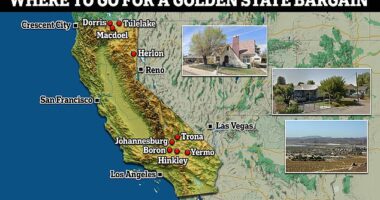 There are nine towns where homes can be snatched up for just $150,000 or less, LA Times reports. The only catch is that you may need to venture a fair way off the beaten track