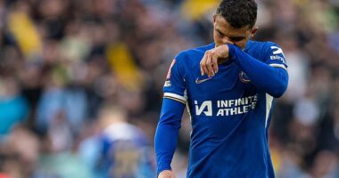Thiago Silva, 39, breaks down in tears as he announces he is leaving Chelsea - but hints he is ALREADY in line for another role - as Mauricio Pochettino loses his only star above the age of 30