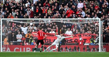 Rasmus Hojlund scored the decisive penalty to send Man United into the final of the FA Cup