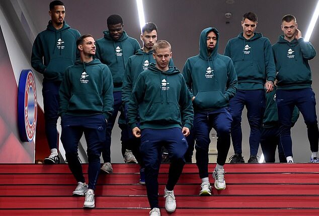 Arsenal are in Germany for their crucial Champions League clash with Bayern Munich