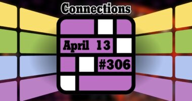 Today's Connections Hints & Answers For April 13, 2024 (Puzzle #306)