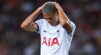 Tottenham will be without Richarlison due to injury for their game against Nottingham Forest
