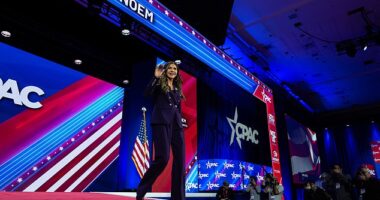 South Dakota Gov. Kristi Noem writes in her forthcoming book that she gunned down her own dog - and a family goat - in an effort to show she's capable of dealing with anything that's 'difficult, messy and ugly'