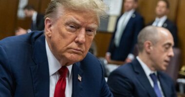 Trump’s first day on criminal trial: Bored as hell and blaming his enemies