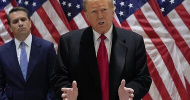 The judge in Donald Trump's hush-money criminal case on Monday declared his daughter off-limits to the former president's rancor, expanding a gag order days after Trump assailed and made false claims about her on social media