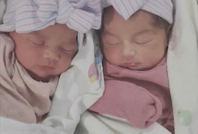 The parents of twin six-week-old infants have been charged with their deaths after an autopsy revealed they were beaten and starved