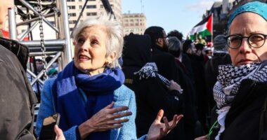 VIDEO: Jill Stein Arrested at Washington University Pro-Palestinian Protest