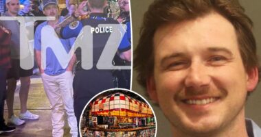 Video shows Morgan Wallen being arrested after allegedly throwing chair from rooftop bar