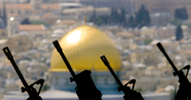 WATCH: Iranian Missiles Intercepted over Islamic Holy Site Dome of the Rock in Jerusalem