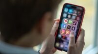 Pupils who attend schools where mobile phones are forbidden end up attaining higher grades in exams, the report found (Stock Image)