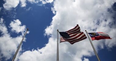 When They Tell You Who They Are, Believe Them: Harvard Lefty Loons Replace U.S. Flag With Palestinian One