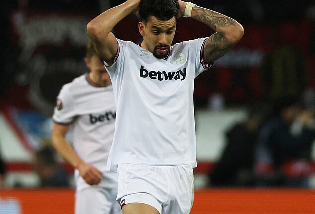 West Ham fans have hit out at Lucas Paqueta after he didn't appear to be in attendance for their Europa League clash with Bayer Leverkusen at the London Stadium