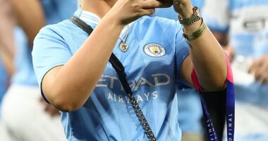 Phil Foden and his girlfriend Rebecca Cooke have announced they are expecting their third child togerther