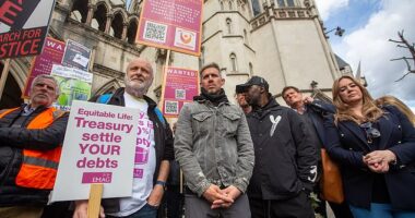 People from all works of life took to the streets in protest, calling for a statutory public inquiry into financial scandals