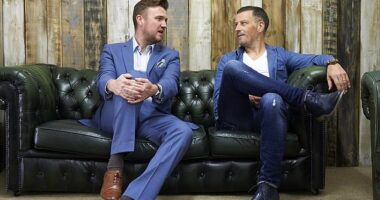 Mail Sport reporter Craig Hope, left, encouraged Mark Clattenburg to become a columnist